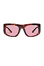 view 1 of 2 GAFAS DE SOL in Brown Tort & Rose