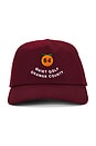 view 1 of 2 QGOC 5-Panel Hat in Burgandy