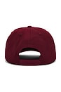 view 2 of 2 QGOC 5-Panel Hat in Burgandy