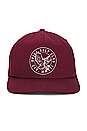 view 1 of 2 Qgu 5-Panel Hat in Burgundy