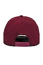 view 2 of 2 Qgu 5-Panel Hat in Burgundy