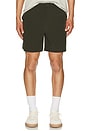 view 3 of 4 Monogram Tech Short in Olive