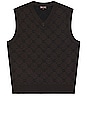 view 1 of 4 Qg Link Sweater Vest in Brown