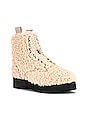 view 2 of 5 Sherpa Lace-Up Boot in Nude