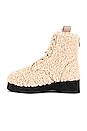view 5 of 5 Sherpa Lace-Up Boot in Nude