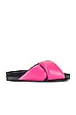 view 1 of 5 Foldy Puffy Sandal in Fuchsia
