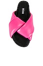 view 4 of 5 Foldy Puffy Sandal in Fuchsia