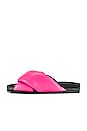 view 5 of 5 Foldy Puffy Sandal in Fuchsia