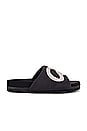 view 1 of 5 The RIP Sandal in Black & Grey