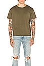 view 1 of 4 Surplus Destroyed Tee in Warm Olive Drab