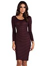 view 1 of 6 Rib Alley Dress in Pinot Stripe
