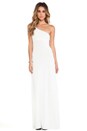 view 1 of 4 Conrad One Shoulder Dress in White