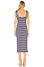 view 3 of 3 Roselyn Dress in Jetset Stripe