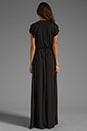 view 4 of 5 Perpetua Wrap Dress in Black