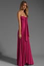 view 4 of 6 Long Full Tie Tube Dress in Rosette