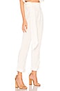 view 2 of 4 PANTALON TRENTON in White