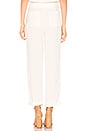 view 3 of 4 PANTALON TRENTON in White