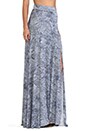 view 2 of 4 Josephine Printed Maxi Skirt in Terra