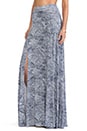 view 3 of 4 Josephine Printed Maxi Skirt in Terra