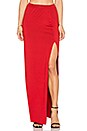 view 1 of 3 x REVOLVE Slit Skirt in Rosso