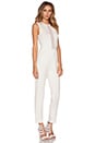 view 2 of 3 Mesh Darralynn Jumpsuit in White