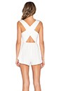 view 3 of 4 Joan Romper in White