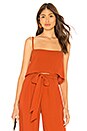 view 1 of 4 Crepe Cami in Tomato