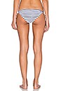 view 3 of 4 Ibiza Bikini Bottom in Atlantic Stripe