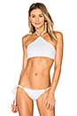 view 1 of 4 TOP BIKINI KEY LARGO in White