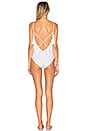 view 4 of 4 Solana Maillot in White