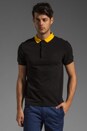 view 6 of 7 Fred Perry Shirt w/ Checked Detachable Collar Polo in Black