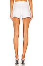 view 3 of 4 Maya High Rise Short in White Tabby