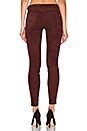 view 3 of 4 Skinny Suede Pants in Port Suede