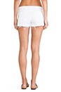 view 3 of 3 The Mila Short in Bright White Destroyed