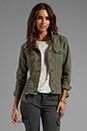view 1 of 6 Chamberlain Jacket in Army Canvas