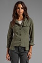 view 2 of 6 Chamberlain Jacket in Army Canvas