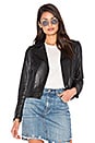 view 1 of 6 Mercer Leather Jacket in Black