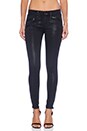 view 1 of 4 PANTALON SKINNY RBW 23 in Coated Black