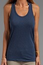 view 4 of 4 Classic Beater Tank in Navy