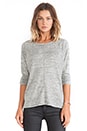 view 1 of 4 Nicole Tee in Light Grey
