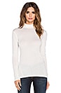 view 1 of 3 Turtleneck Tee in White