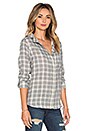 view 2 of 4 Leeds Button Up in Charcoal Plaid