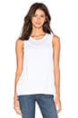 view 1 of 3 Double Layer Tank in Bright White