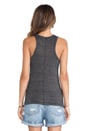 view 3 of 4 The Classic Beater Tank in Charcoal