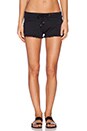 view 1 of 3 Frill Short in Faded Black
