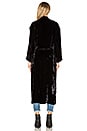 view 3 of 3 KIMONO DE TERCIOPELO in Black