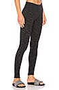 view 2 of 4 Leopard Leggings in Faded Black