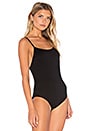 view 3 of 5 Low Back Bodysuit in Black