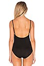 view 4 of 5 Low Back Bodysuit in Black