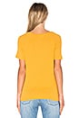 view 3 of 4 Rib Tee in Mustard